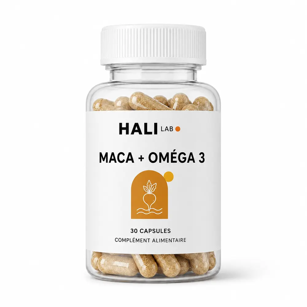 Maca + Omega 3 Hali Lab