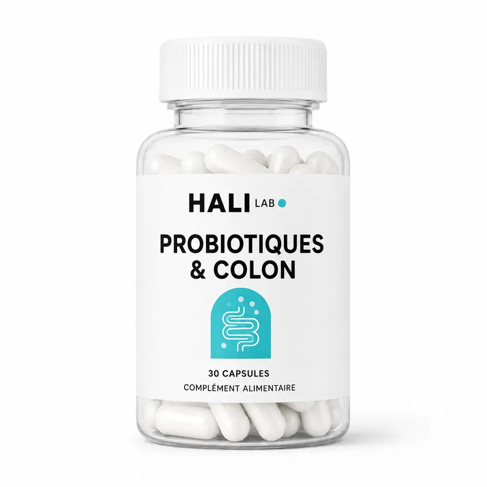 Probiotiques & Colon 30 Hali Lab